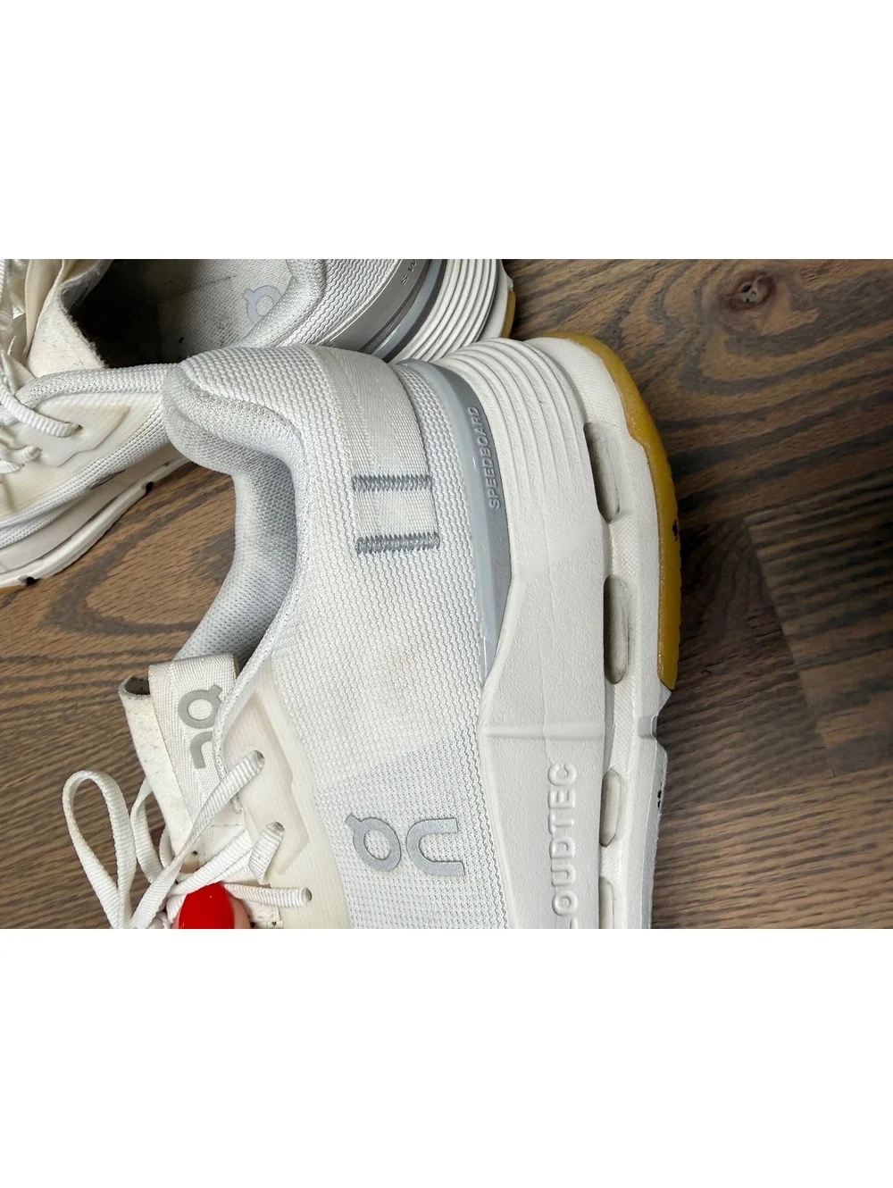 On Running Cloudtec White Athletic Sneakers